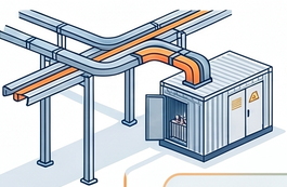Busducts and containerized compact substations